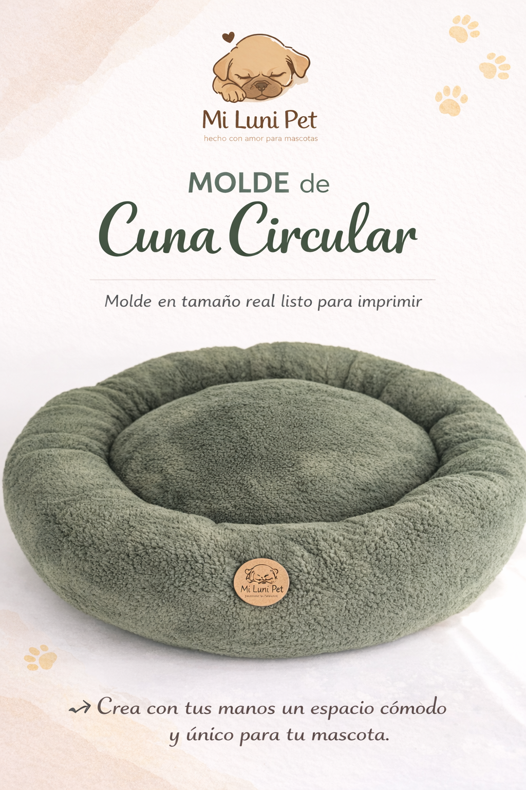 Molde Cuna Circular
