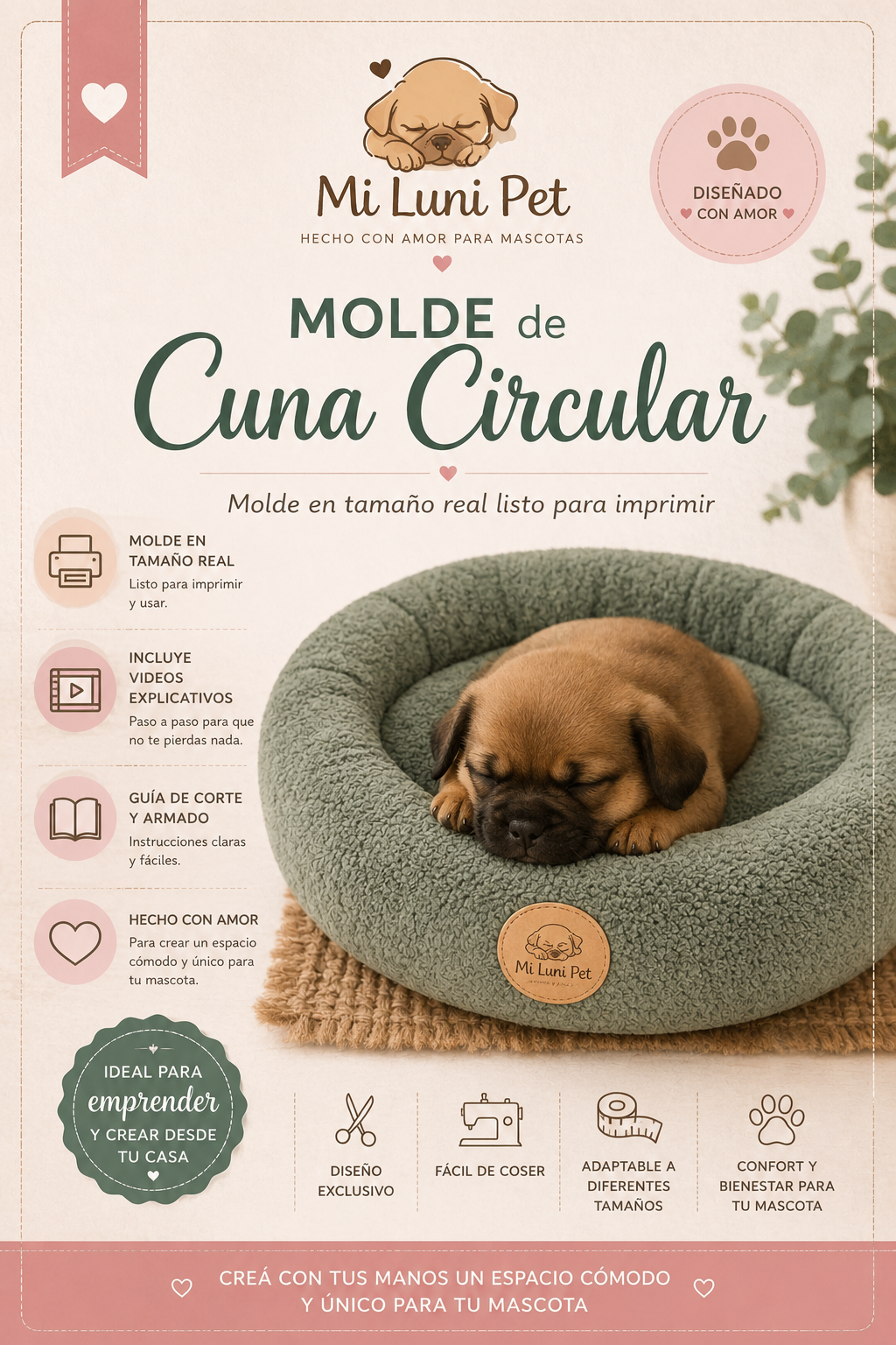 Molde Cuna Circular